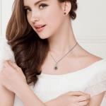 925 Sterling Silver Natural Golden Topaz Gemstone Pendent with Chain for Women & Girls