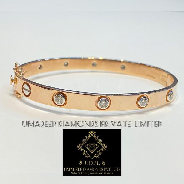 Diamond Unisex Bracelet 14k