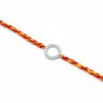 925 Sterling Silver Handcrafted Rakhi for Brother