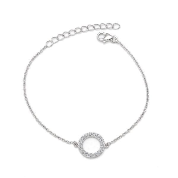 925 Sterling Silver Swarovski Zirconia Bracelet