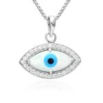 925 Sterling Silver Swarovski Zirconia Classic Pendent / Locket for Women & Girls