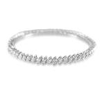 Custom made Anklet 0.20 Pointer Moissanite Bangle by Solitairz Affair