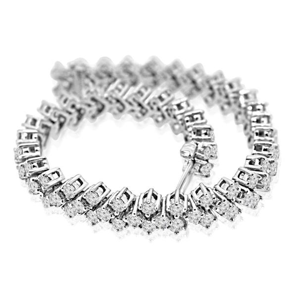 Custom made Reflect 0.05 Pointer Moissanite Bracelet by Solitairz Affair