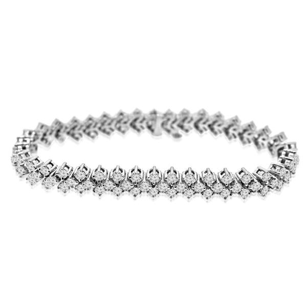 Custom made Reflect 0.05 Pointer Moissanite Bracelet by Solitairz Affair