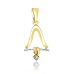 Custom made Lavaliere Moissanite Pendant by Solitairz Affair