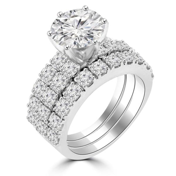 Custom Made Origin Detachable Moissanite Ring by Solitairz Affair