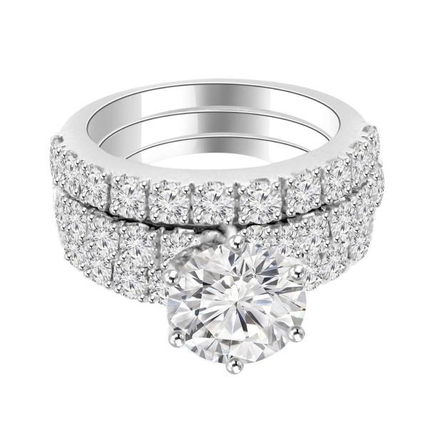 Custom Made Origin Detachable Moissanite Ring by Solitairz Affair