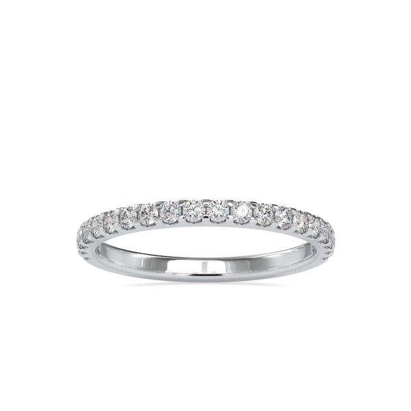 Custom Made Ana Eternity Moissanite Ring by Solitairz Affair