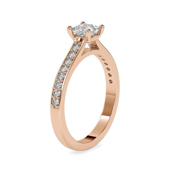 Custom Made Delight Moissanite Ring by Solitairz Affair