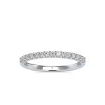 Custom Made Lily Eternity Moissanite Ring by Solitairz Affair