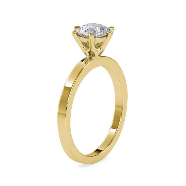 Custom Made Sophia Solitaire Engagement Moissanite Ring by Solitairz Affair