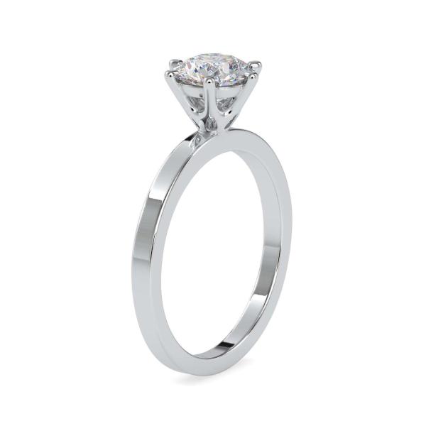 Custom Made Sophia Solitaire Engagement Moissanite Ring by Solitairz Affair