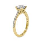 Custom Made Keren Solitaire Engagement Moissanite Ring by Solitairz Affair