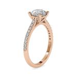 Custom Made Keren Solitaire Engagement Moissanite Ring by Solitairz Affair