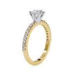 Custom Made Emma Solitaire Engagement Moissanite Ring by Solitairz Affair