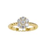 Custom Made Roselin Moissanite Ring by Solitairz Affair