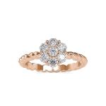 Custom Made Roselin Moissanite Ring by Solitairz Affair