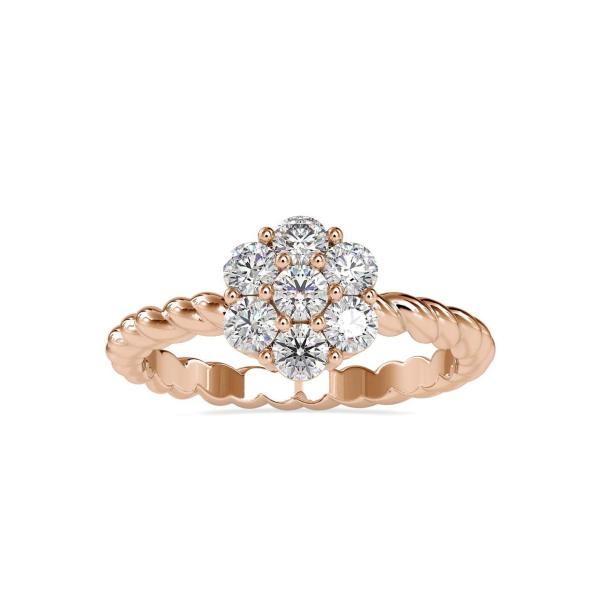 Custom Made Roselin Moissanite Ring by Solitairz Affair