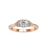 Custom Made Emilie Solitaire Engagement Moissanite Ring by Solitairz Affair