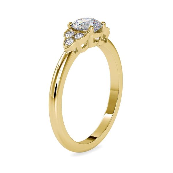 Custom Made Emilie Solitaire Engagement Moissanite Ring by Solitairz Affair