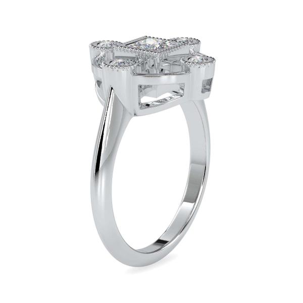 Custom Made Invent Moissanite Ring by Solitairz Affair