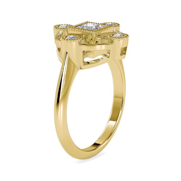 Custom Made Invent Moissanite Ring by Solitairz Affair