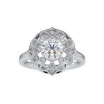 Custom Made Victoria Moissanite Ring by Solitairz Affair