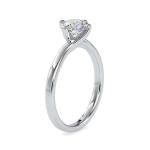 Custom Made Beth Solitaire Engagement Moissanite Ring by Solitairz Affair