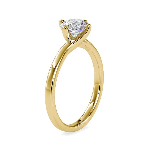 Custom Made Beth Solitaire Engagement Moissanite Ring by Solitairz Affair