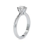 Custom Made Bianca Solitaire Engagement Moissanite Ring by Solitairz Affair