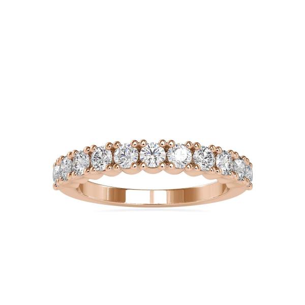 Custom Made Avery Eternity Moissanite Ring by Solitairz Affair