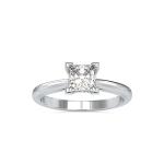 Custom Made Arch Solitaire Engagement Moissanite Ring by Solitairz Affair