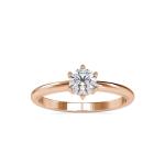 Custom Made Paula Solitaire Engagement Moissanite Ring by Solitairz Affair