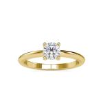 Custom Made Charlotte Moissanite Ring by Solitairz Affair