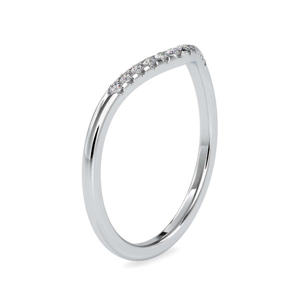 Custom Made Apex Eternity Moissanite Ring by Solitairz Affair