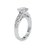 Custom Made Stella Solitaire Engagement Moissanite Ring by Solitairz Affair