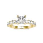 Custom Made Katie Solitaire Engagement Moissanite Ring by Solitairz Affair