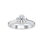 Custom Made Alice Solitaire Engagement Moissanite Ring by Solitairz Affair