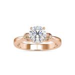 Custom Made Indefinite Solitaire Engagement Moissanite Ring by Solitairz Affair