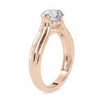 Custom Made Samara Solitaire Engagement Moissanite Ring by Solitairz Affair