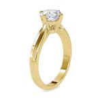 Custom Made Kelly Solitaire Engagement Moissanite Ring by Solitairz Affair