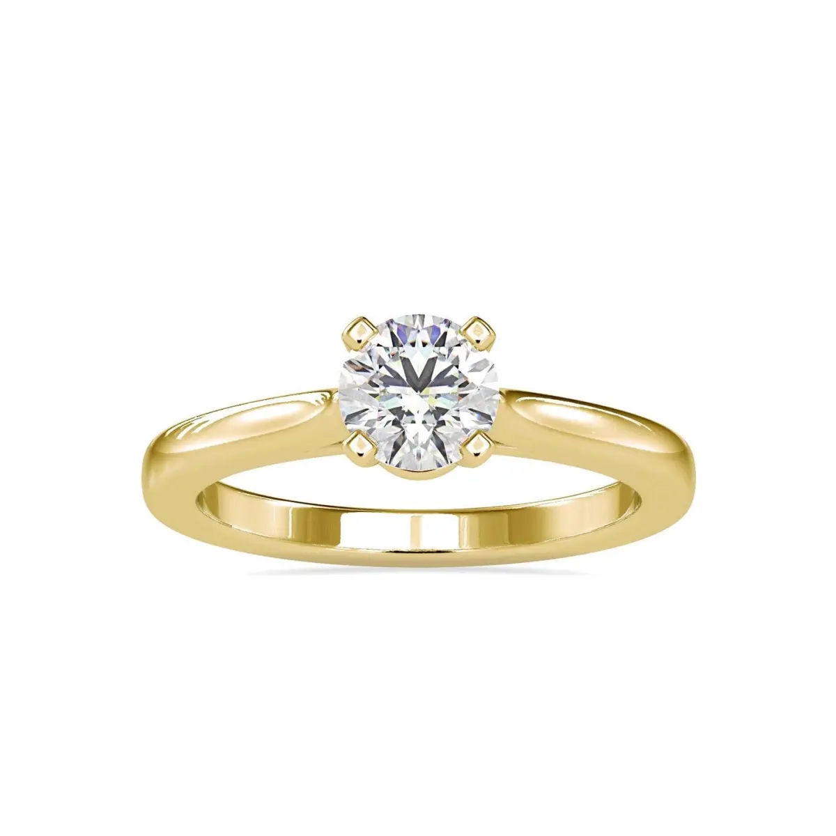 Custom Made Clara Moissanite Ring by Solitairz Affair