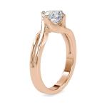 Custom Made Ellan Solitaire Engagement Moissanite Ring by Solitairz Affair