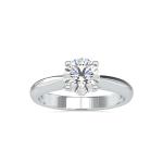 Custom Made Maria Solitaire Engagement Moissanite Ring by Solitairz Affair