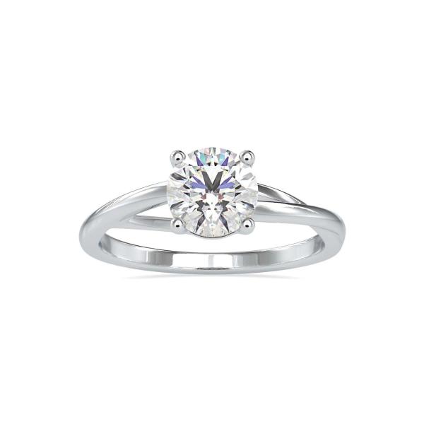 Custom Made Melaine Moissanite Ring by Solitairz Affair