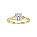 Custom Made Melaine Moissanite Ring by Solitairz Affair