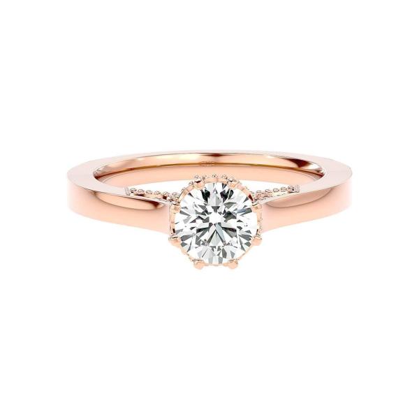 Custom Made Caroline Moissanite Ring by Solitairz Affair