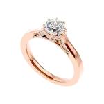 Custom Made Caroline Moissanite Ring by Solitairz Affair