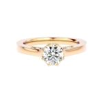 Custom Made Caroline Moissanite Ring by Solitairz Affair