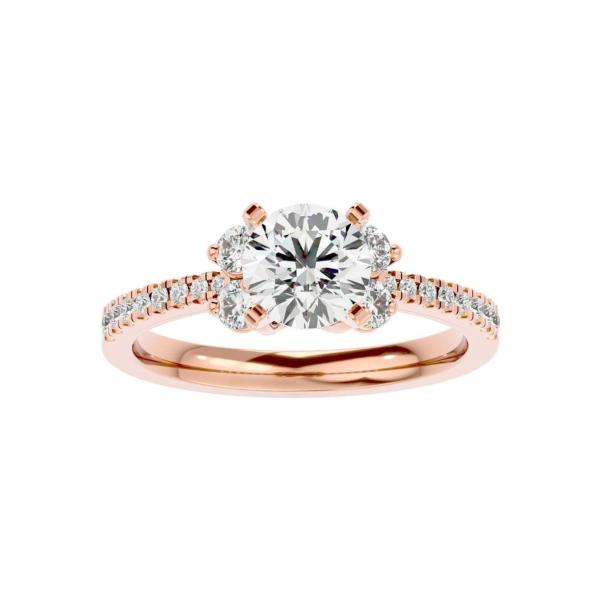 Custom Made Alba Moissanite Ring by Solitairz Affair